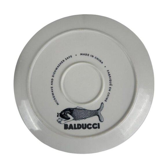 ANTHROPOLOGIE Plate Florence BALDUCCI Lady Finery RARE! 10.75" D Crimpled Edge - Picture 12 of 12